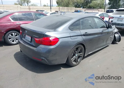 2017 BMW 430I Gran Coupe из США, поврежденный, VIN WBA4F7C34HG789221